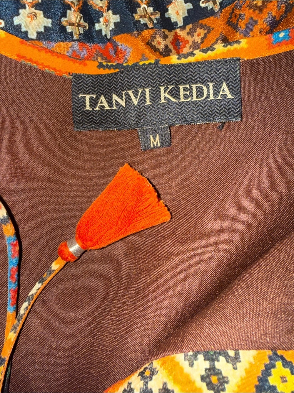 Anthropologie Tanvi Kedia Boho Dress - Picture 7 of 8